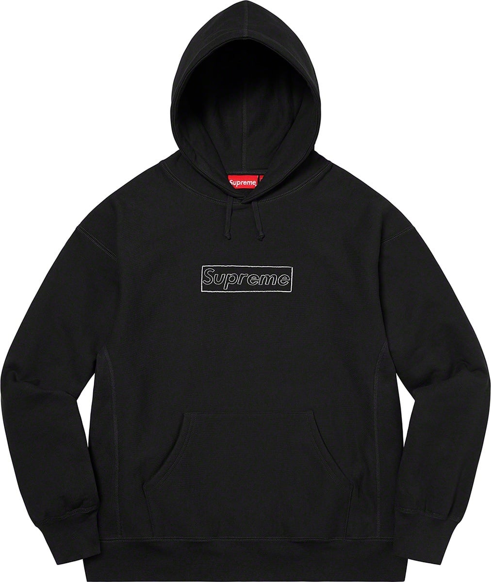 KAWS Chalk Logo Hooded Sweatshirt view 2